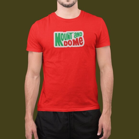 Mount and Dome Text Graphic Shirt | California Shirt | California Dome Shirt - Picture 2 of 8